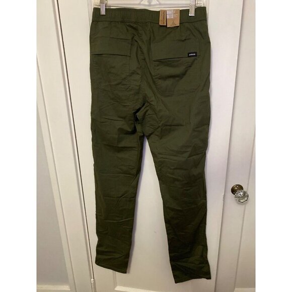 Men's PrAna Double Peak E-Waist Pants Small 32” inseam Cargo Green stretch - Picture 5 of 6